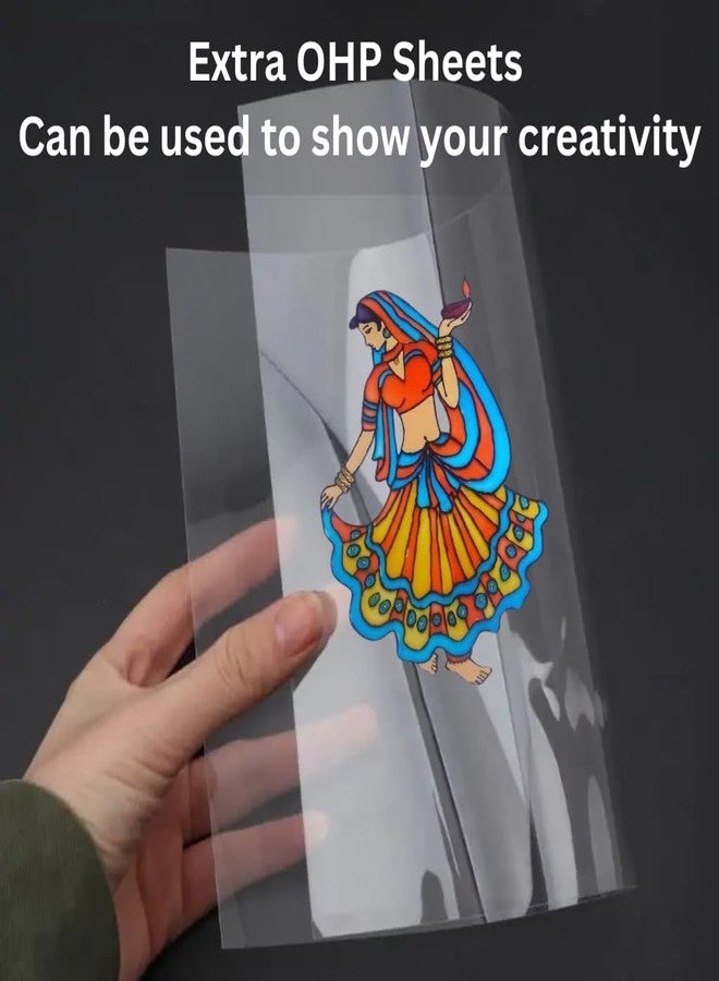 ستوريو مجموعة ستوريو الفنية للنوافذ - يونيكورن سحري | مجموعة يونيكورن لتعليقها على الزجاج مع ألوان زجاجية وأحجار كريمة للزينة | مجموعة فنية وحرفية - Image 5